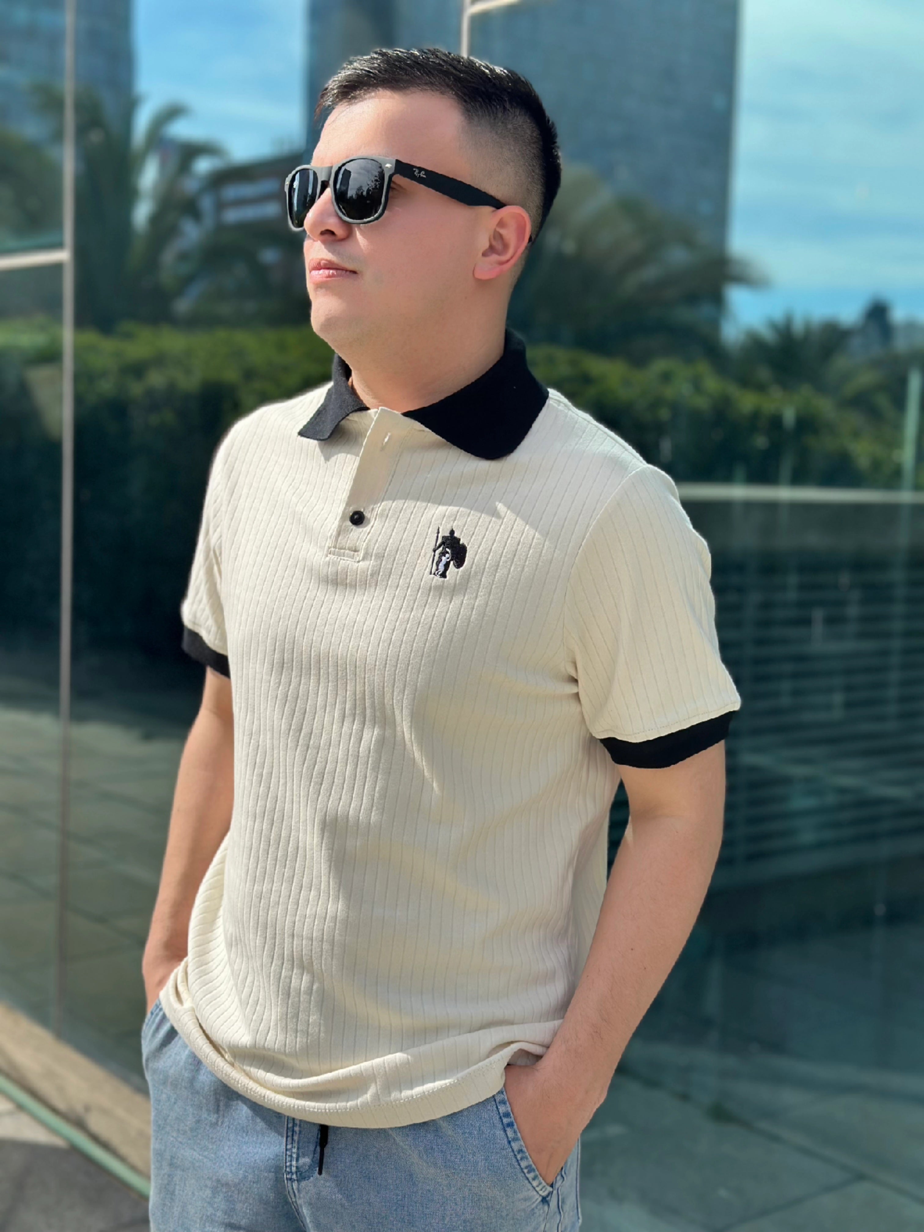 POLERA MIDNIGHT STRIPES