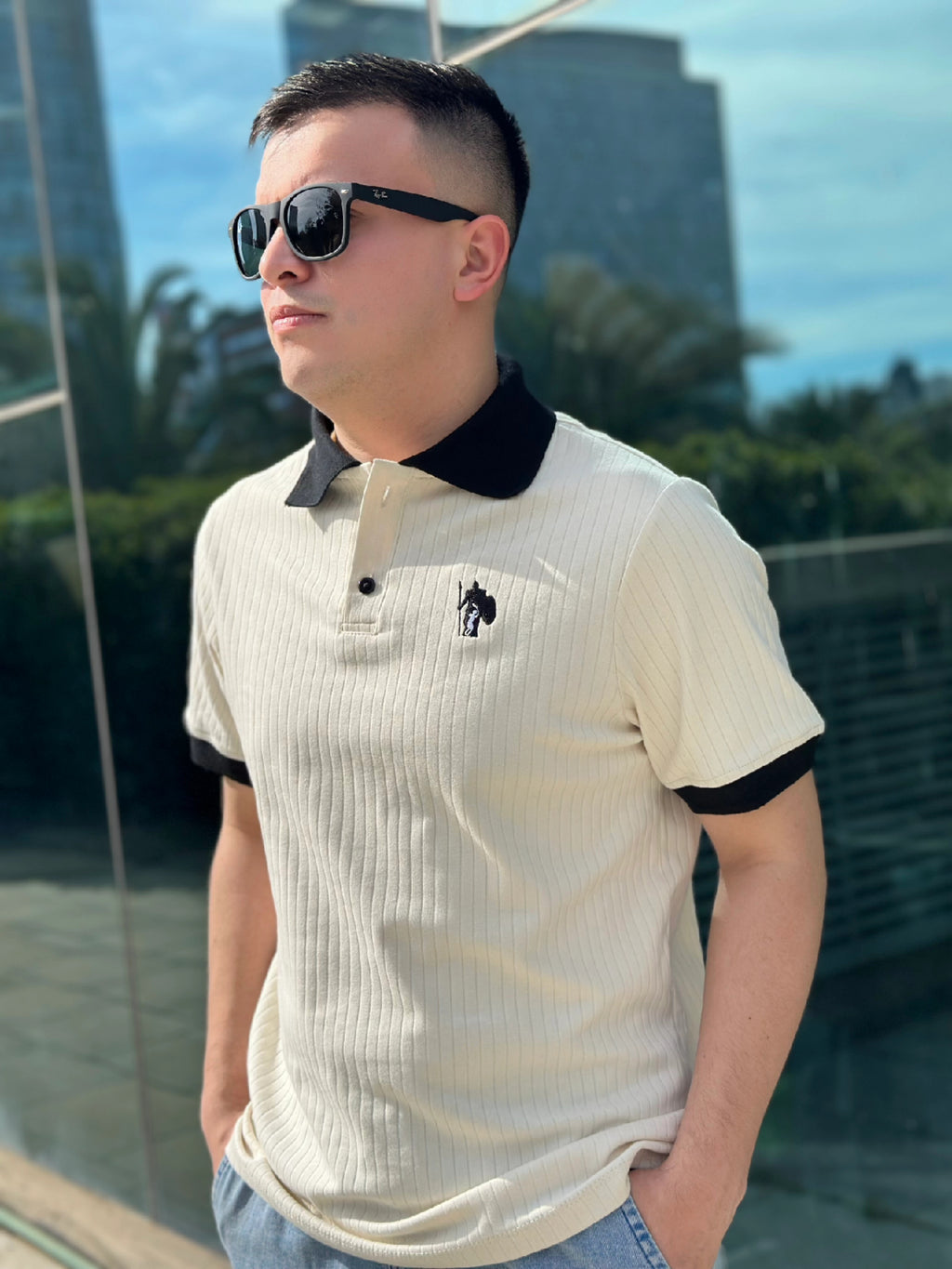POLERA MIDNIGHT STRIPES