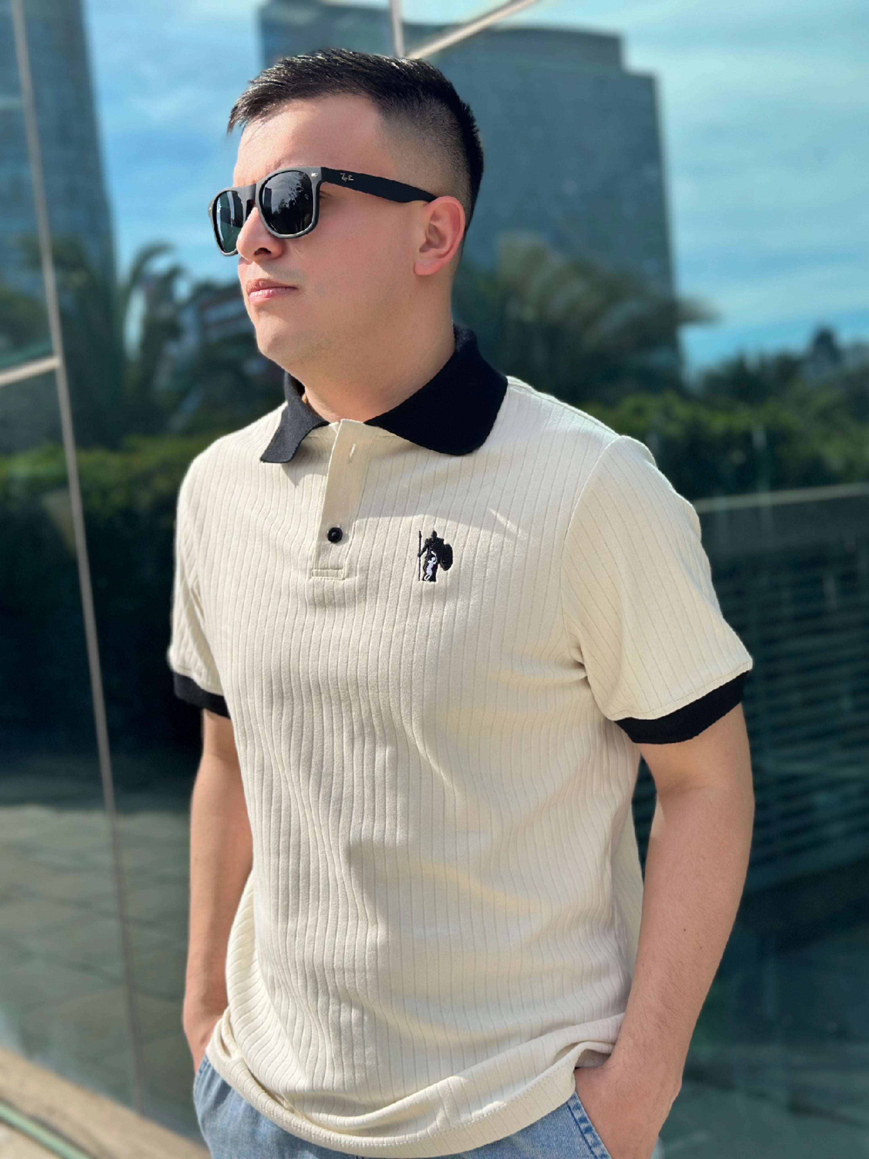 POLERA MIDNIGHT STRIPES